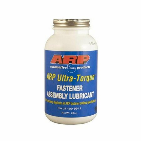 ARP 100-9911 20 oz Ultra Torque Fastener Assembly Lubricant with Brush Top Bottle ARP100-9911